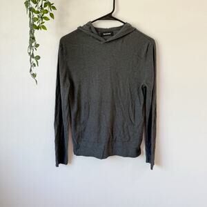 Naadam Silk Cashmere Hoodie Pullover Sweater Sz S